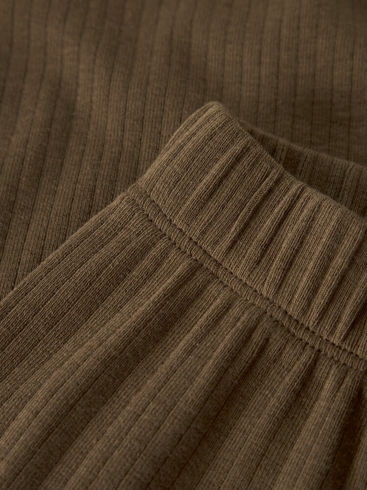 Lil ' Atelier Lil ' Atelier | NBMGABO BIB LOOSE PANT LIL | Teak