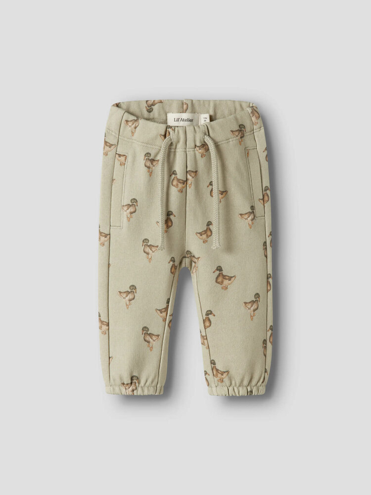 Lil ' Atelier Lil ' Atelier | NBMJOBO AKK SWEAT PANT LIL | Moss Gray DUCK