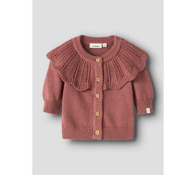 Lil ' Atelier Lil ' Atelier | NBFNODA LS KNIT CARD LIL | Withered Rose
