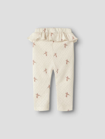 Lil ' Atelier Lil ' Atelier | NBFRACHELLO SIG SLIM LEGGINGS HEA LIL | Turtledove BIRD