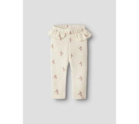 Lil ' Atelier Lil ' Atelier | NBFRACHELLO SIG SLIM LEGGINGS HEA LIL | Turtledove BIRD