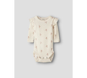 Lil ' Atelier Lil ' Atelier | NBFRACHELLO TYL LS SLIM BODY HEA LIL | Turtledove BIRD