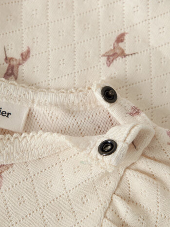 Lil ' Atelier Lil ' Atelier | NBFRACHELLO TYL LS SLIM BODY HEA LIL | Turtledove BIRD