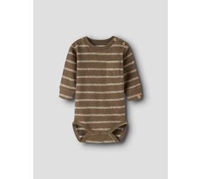 Lil ' Atelier Lil ' Atelier | NBMOBY LS LOOSE BODY LIL | Teak TURTLEDOVE