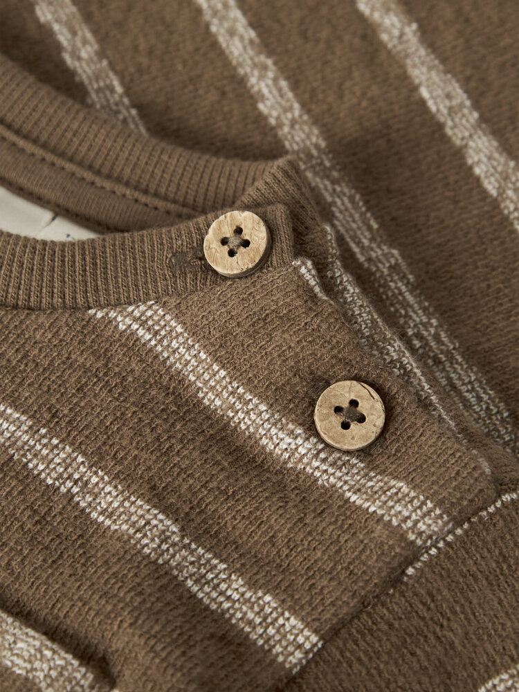 Lil ' Atelier Lil ' Atelier | NBMOBY LS LOOSE BODY LIL | Teak TURTLEDOVE