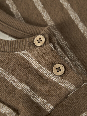 Lil ' Atelier Lil ' Atelier | NBMOBY LS LOOSE BODY LIL | Teak TURTLEDOVE