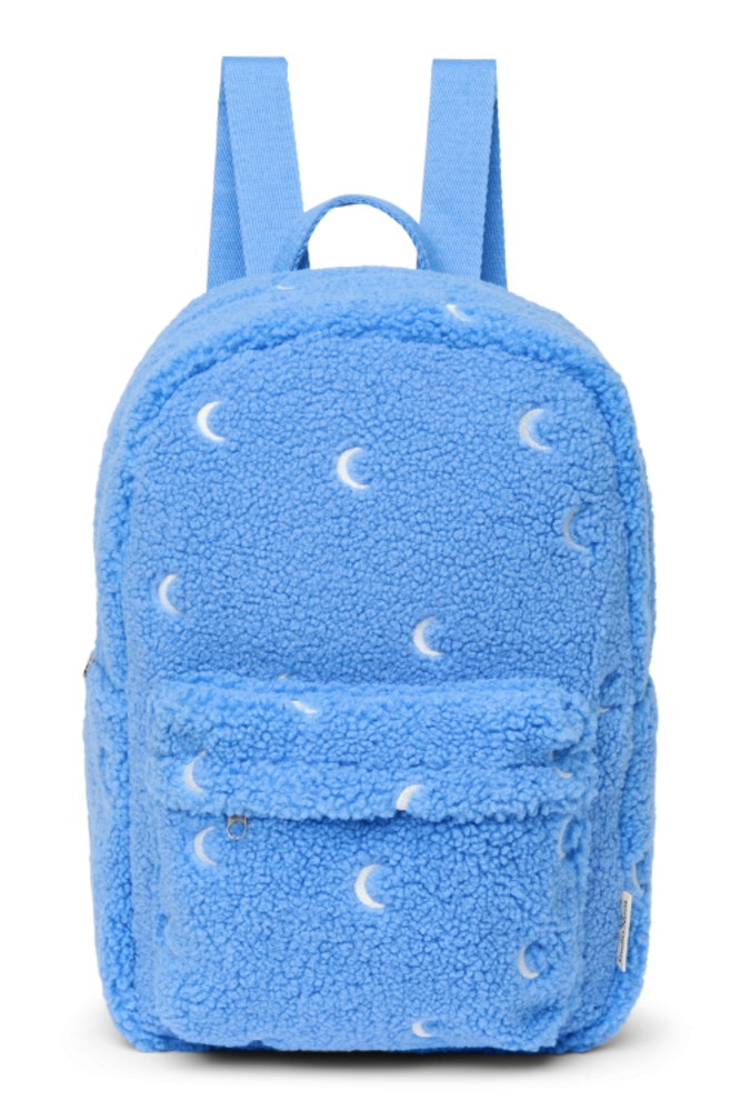 Studio Noos Studio Noos | Teddy Midi Backpack | Moon | Light Blue Moon