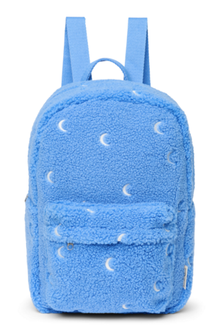 Studio Noos Studio Noos | Teddy Midi Backpack | Moon | Light Blue Moon