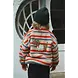 Konges Sløjd Konges Sløjd | Jody Embroidery Teddy Jacket Grs | Tangerine Stripe