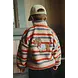 Konges Sløjd Konges Sløjd | Jody Embroidery Teddy Jacket Grs | Tangerine Stripe