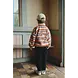 Konges Sløjd Konges Sløjd | Jody Embroidery Teddy Jacket Grs | Tangerine Stripe