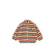 Konges Sløjd Konges Sløjd | Jody Embroidery Teddy Jacket Grs | Tangerine Stripe
