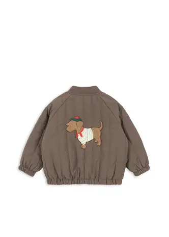 Konges Sløjd Konges Sløjd | Juno Terry Bomber Jacket | Walnut