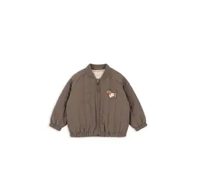Konges Sløjd Konges Sløjd | Juno Terry Bomber Jacket | Walnut