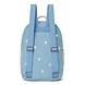 Studio Noos Studio Noos | Denim Midi Backpack | Hearts | Light Blue Hearts