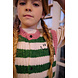 Sproet & Sprout Sproet & Sprout | Knitted vest stripes  | Deep green