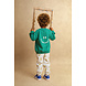 Sproet & Sprout Sproet & Sprout | Sweatshirt Club Chaos green  | Deep green