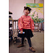 Sproet & Sprout Sproet & Sprout | Sweatshirt Club Chaos print pink | Bloom