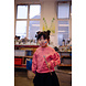 Sproet & Sprout Sproet & Sprout | Sweatshirt Club Chaos print pink | Bloom