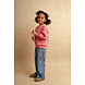 Sproet & Sprout Sproet & Sprout | Sweatshirt Club Chaos print pink | Bloom