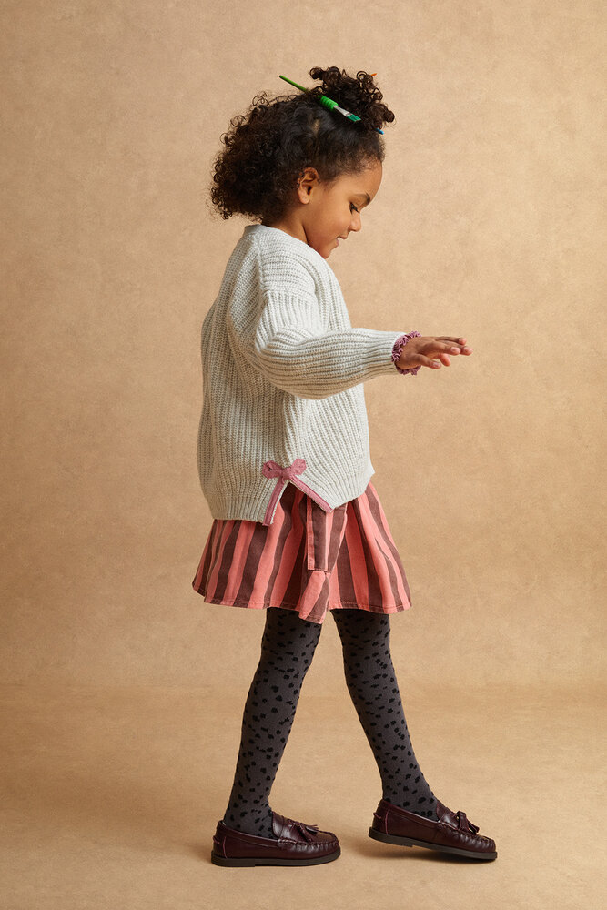 Sproet & Sprout Sproet & Sprout | Knitted cardigan bows | Shell