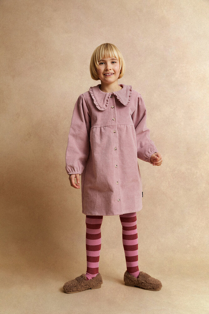 Sproet & Sprout Sproet & Sprout | Tights stripes garnet | Garnet