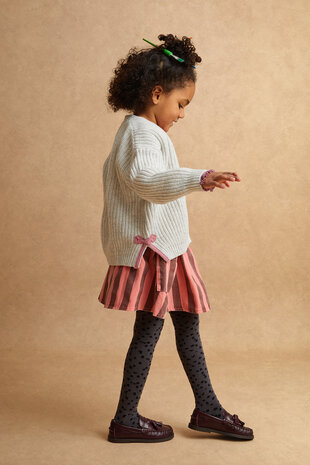 Sproet & Sprout Sproet & Sprout | Striped denim skirt  | Blue denim