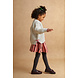 Sproet & Sprout Sproet & Sprout | Striped denim skirt  | Blue denim