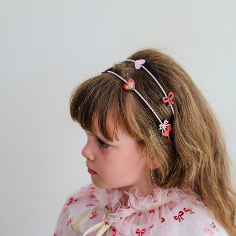 Mimi & Lula Mimi & Lula  | Fancy Cherries Double Headband