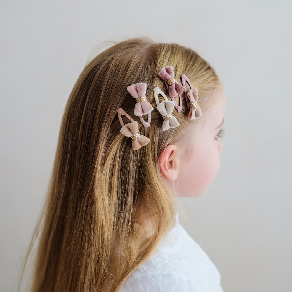 Mimi & Lula Mimi & Lula  | Velvet Tinkerbell Mini Hair Clips