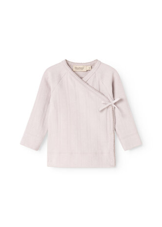 MarMar Copenhagen MarMar Copenhagen | Tut Wrap LS | Modal Pointelle | Violet Dust