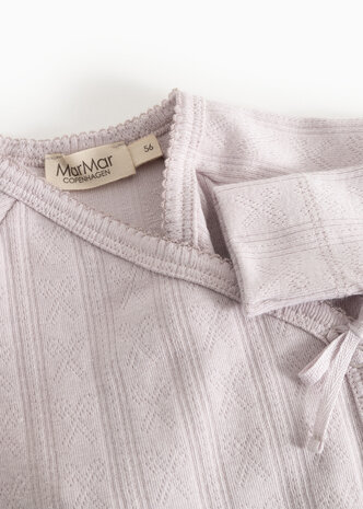 MarMar Copenhagen MarMar Copenhagen | Tut Wrap LS | Modal Pointelle | Violet Dust