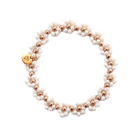 LOVE issue LOVE issue | Bracelet | Daisy | Pearl T2