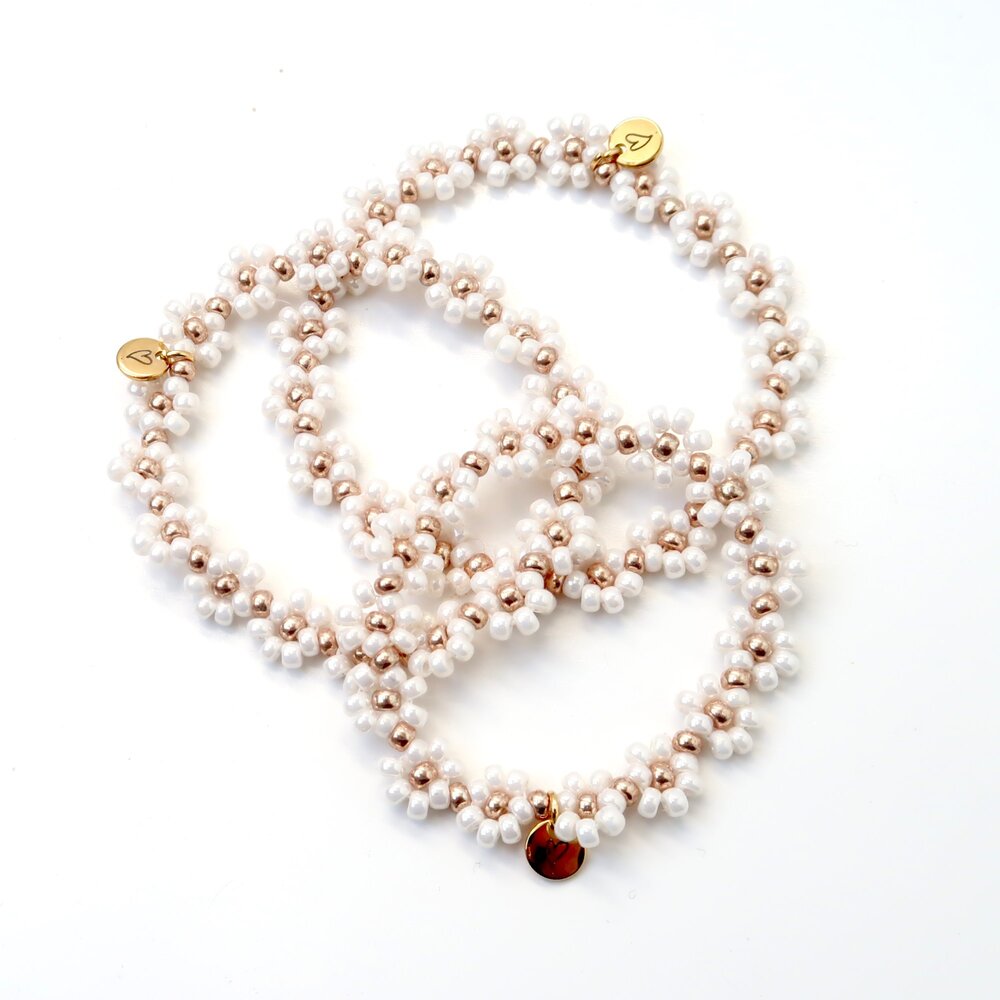 LOVE issue LOVE issue | Bracelet | Daisy | Pearl T2
