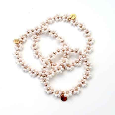 LOVE issue LOVE issue | Bracelet | Daisy | Pearl T2