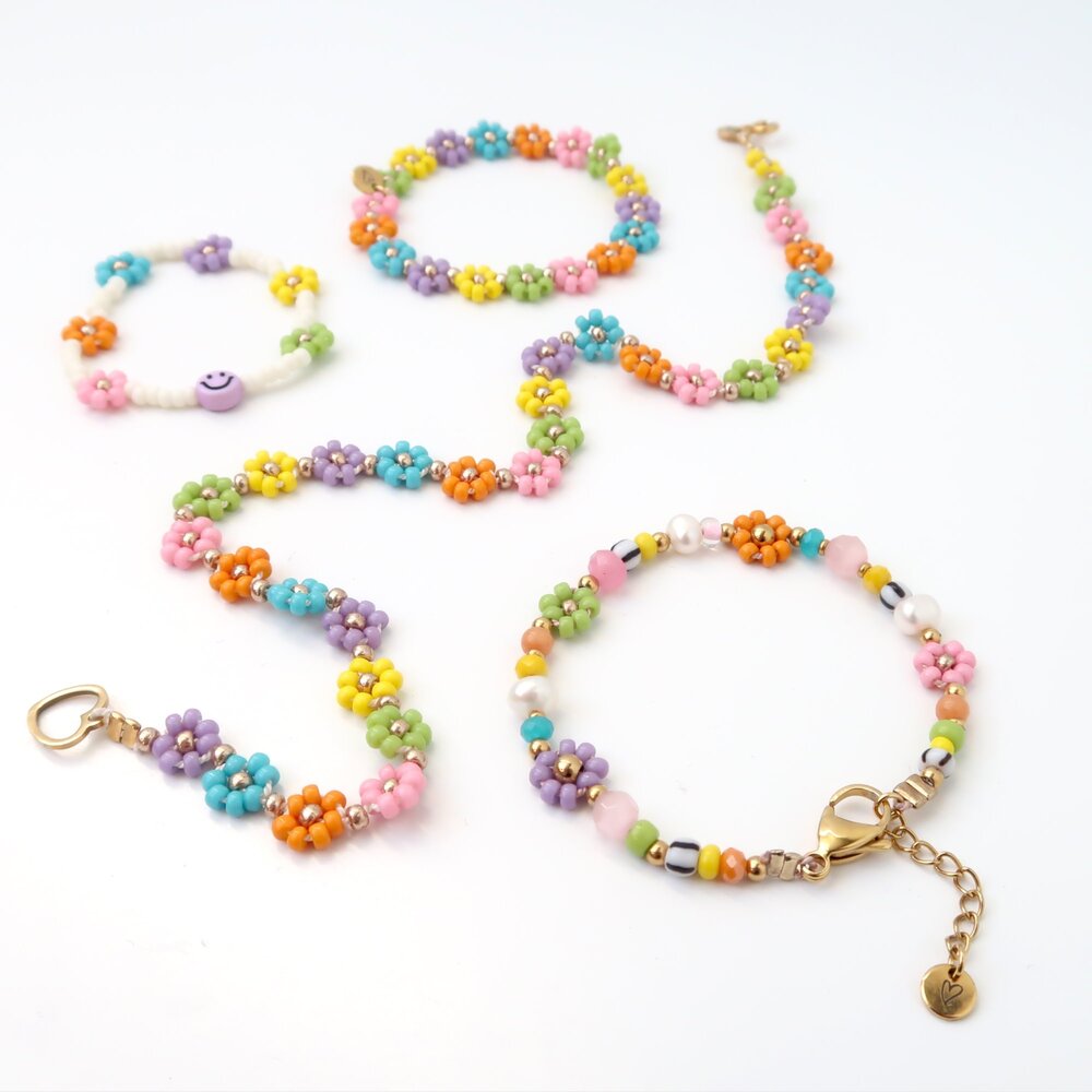 LOVE issue LOVE issue | Bracelet | Daisy | Rainbow T2