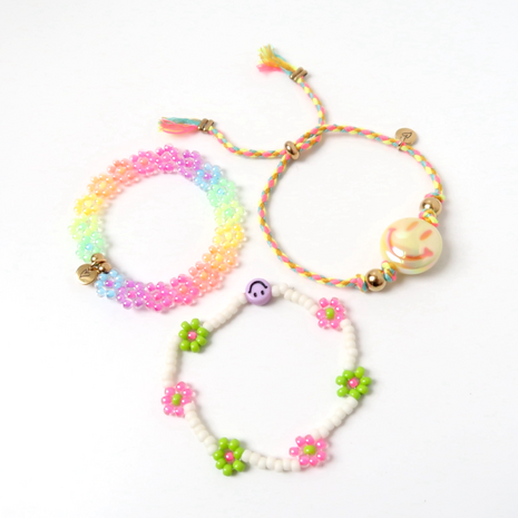 LOVE issue LOVE issue | Bracelet | Happy Smiley | Bright yellow/yellow