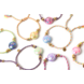 LOVE issue LOVE issue | Bracelet | Happy Smiley | Light blue/orange
