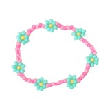 LOVE issue LOVE issue | Bracelet | Daisy | Luminous pink/ocean blue T1 LOVE issue LOVE issue | Bracelet | Daisy | Luminous pink/ocean blue T1