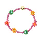 LOVE issue LOVE issue | Bracelet | Daisy | Smiley plum T1 LOVE issue LOVE issue | Bracelet | Daisy | Smiley plum T1