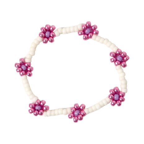 LOVE issue LOVE issue | Bracelet | Daisy | Shiny pink T1