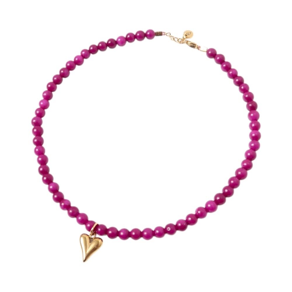LOVE issue LOVE issue | Necklace | Plum heart