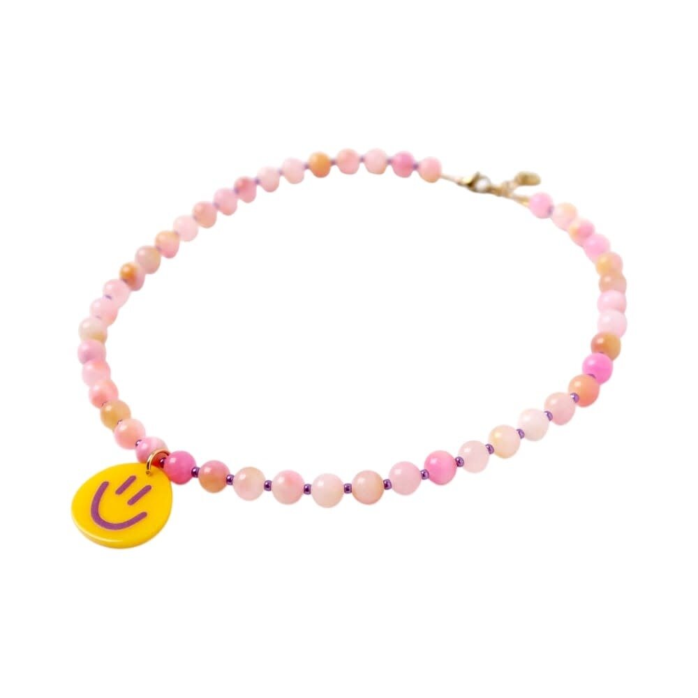 LOVE issue LOVE issue | Necklace | Big yellow smiley
