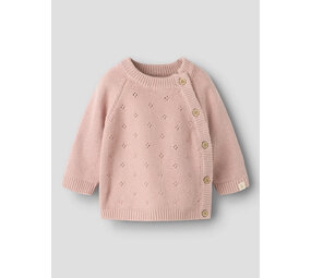 Lil ' Atelier Lil ' Atelier | NBNLAGUNA LS WRAP KNIT LIL | Adobe Rose