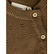 Lil ' Atelier Lil ' Atelier | NBNLAGUNA LS WRAP KNIT LIL | Teak