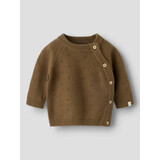 Lil ' Atelier Lil ' Atelier | NBNLAGUNA LS WRAP KNIT LIL | Teak Lil ' Atelier Lil ' Atelier | NBNLAGUNA LS WRAP KNIT LIL | Teak