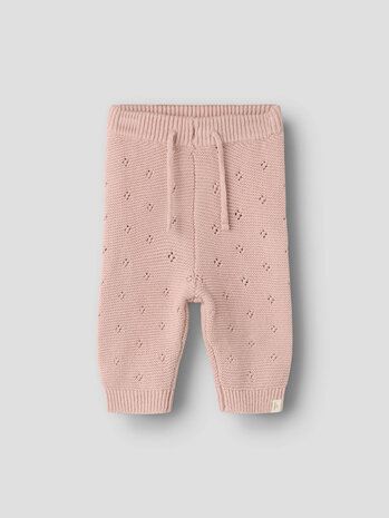 Lil ' Atelier Lil ' Atelier | NBNLAGUNA KNIT PANT LIL | Adobe Rose