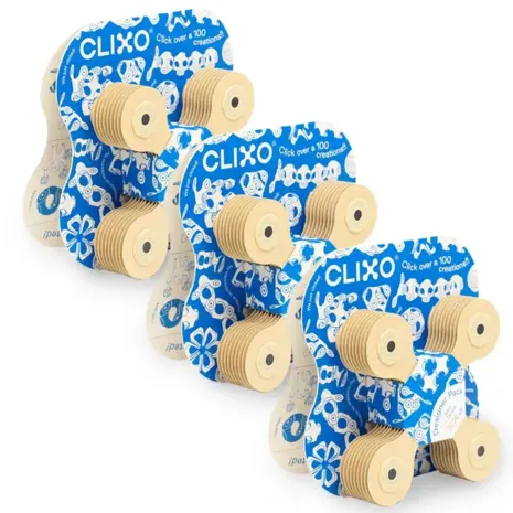 Clixo Clixo | Tiny & Mighty | Beige/Grey