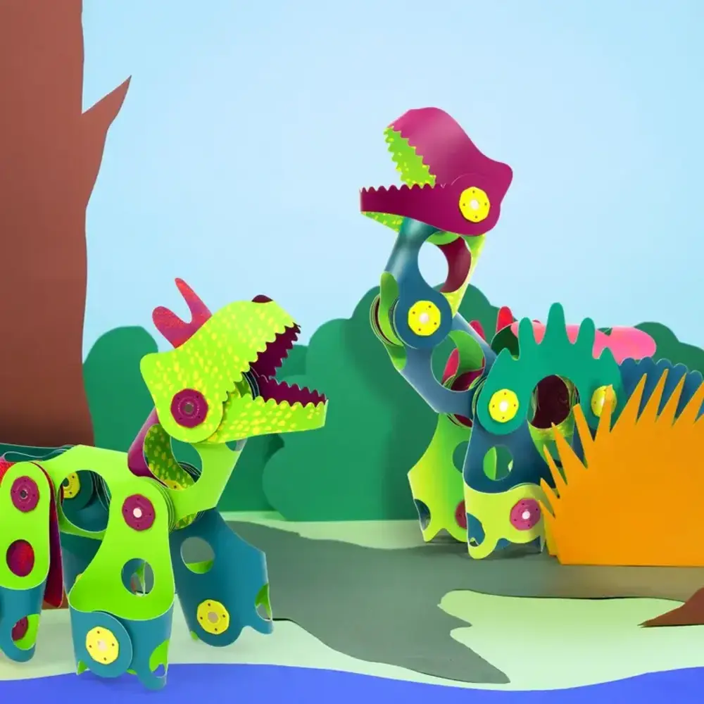 Clixo Clixo | Dino Series | Dino Adventure Pack 22 pc