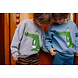 Daily Brat Daily Brat | Loco Croco Sweater Grey Melange